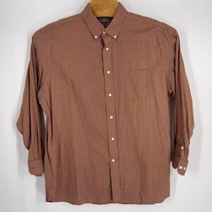 Daniel Cremieux‎ Shirt Mens XL Non Iron Signature Long Sleeve Button Down Plaid